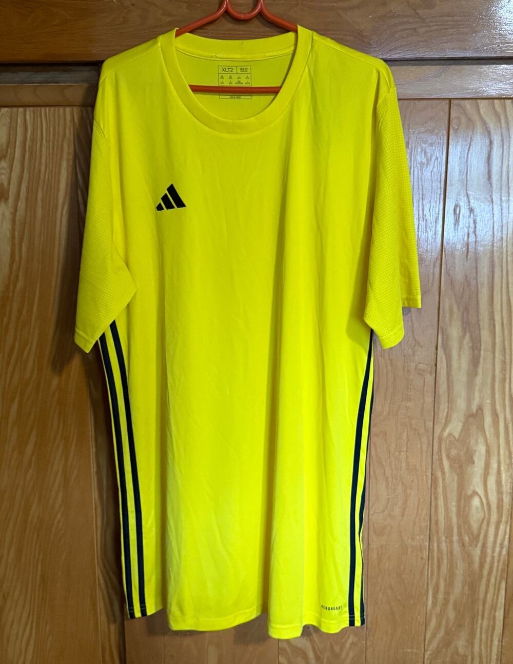 NWT Men's Adidas Tabela 23 Jersey - Yellow/Black Size XLT2